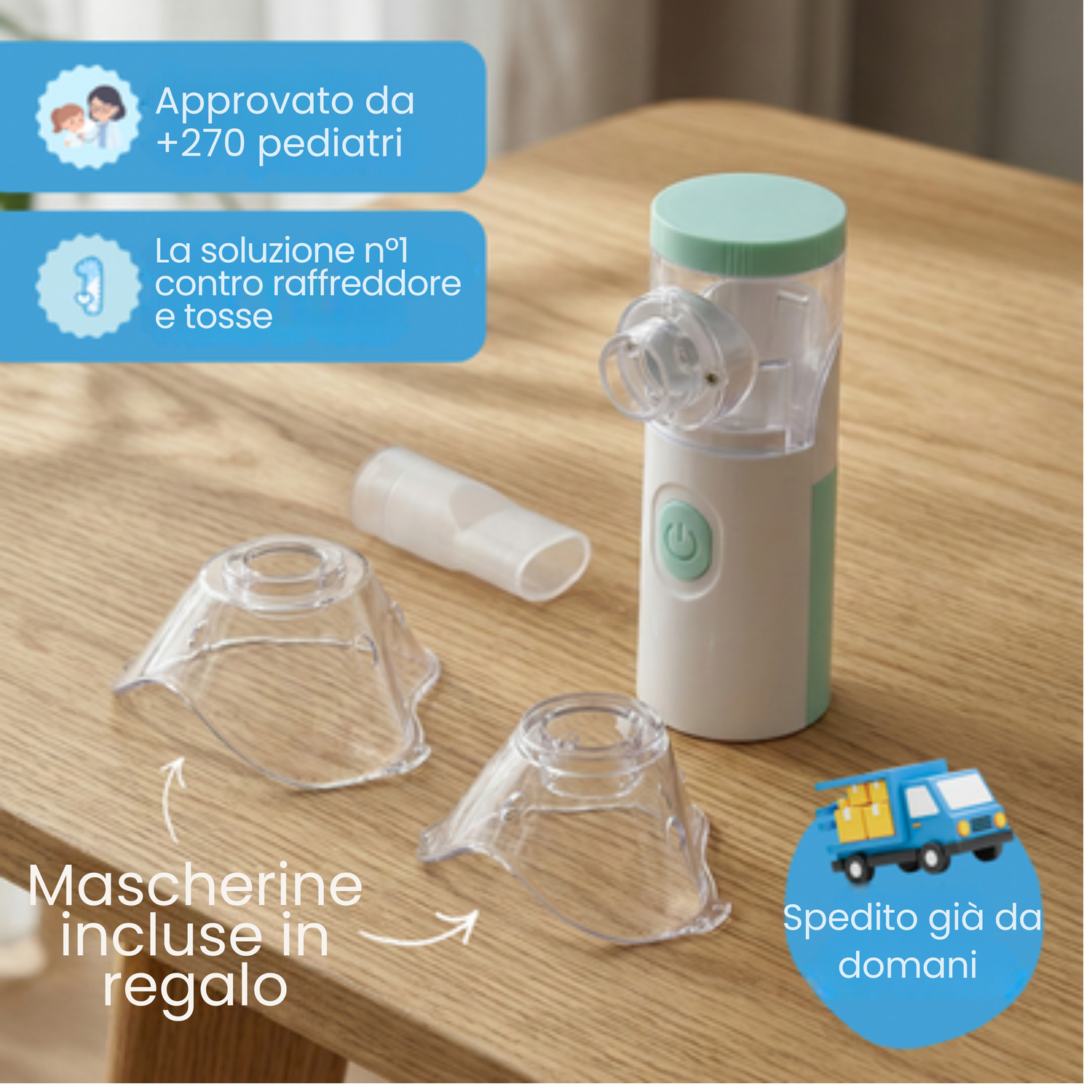 Sollievo rapido dalla tosse per i tuoi bambini in pochi minuti